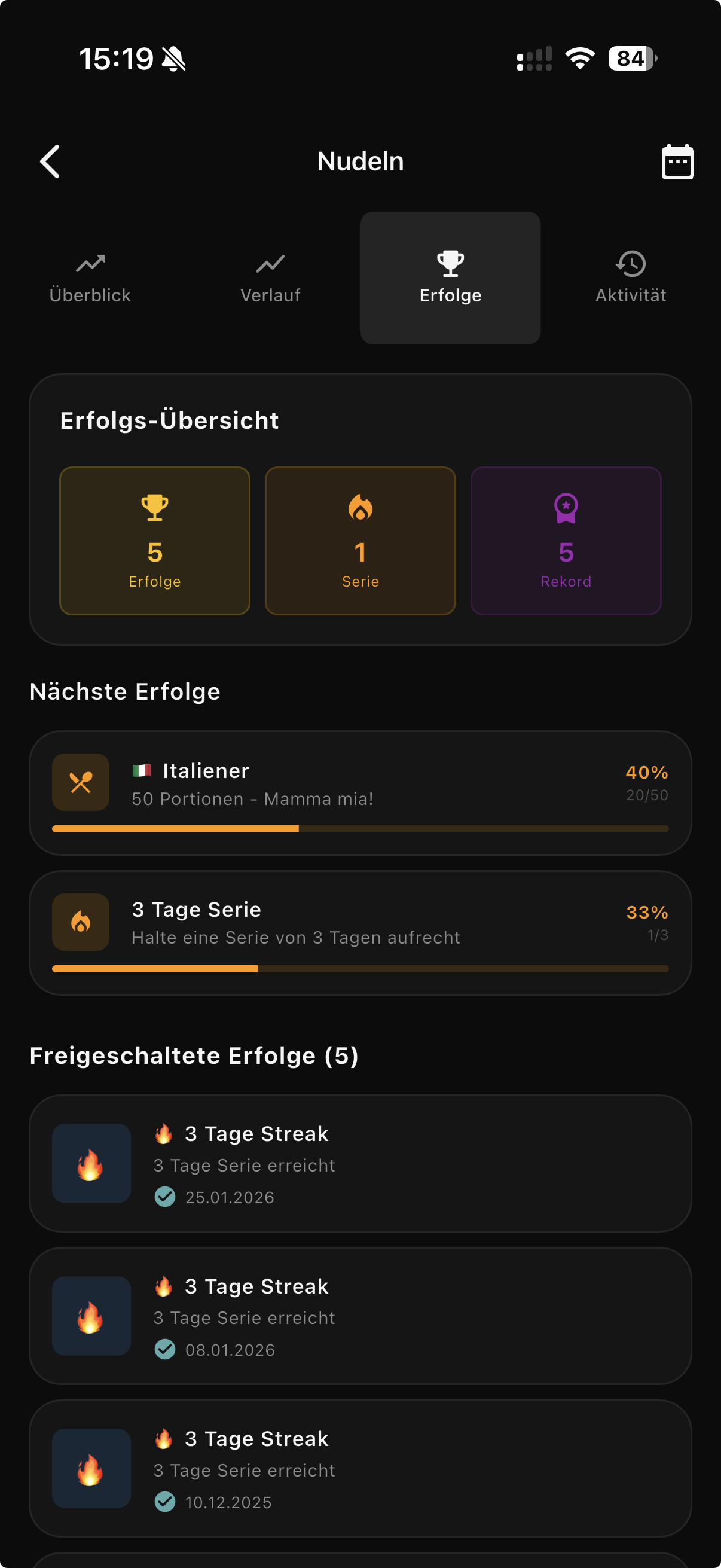 Erfolge
